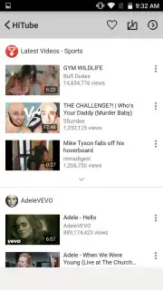 HiTube captura 2