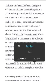EWA: Learn English & Spanish Language captura 8