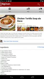 BigOven Recipes captura 5
