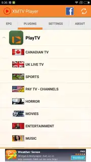 PlayTV for XMTV captura 3