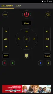 Universal TV Remote Control captura 2