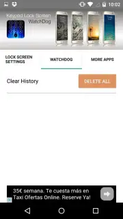 Keypad Lock Screen WatchDog captura 2