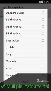 Pro Guitar Tuner captura 10