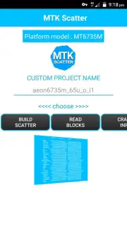 MTK Scatter Creator captura 2