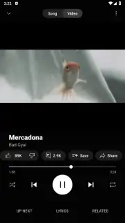 YouTube Music captura 3