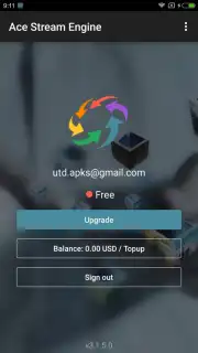 Ace Stream Media captura 1