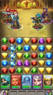 Dragon Strike: Puzzle RPG captura 2