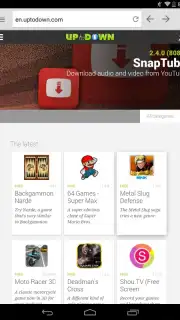 Lightning Browser captura 6