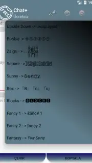 Upside Down Chat+ captura 1