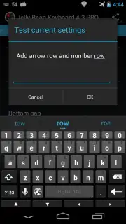 Jelly Bean Keyboard 4.3 captura 4
