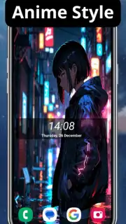 Anime launcher KawaiDroid captura 1