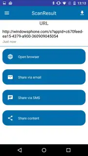 QR Code Scanner captura 4