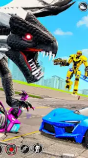 Dragon Robot Car Transform captura 7