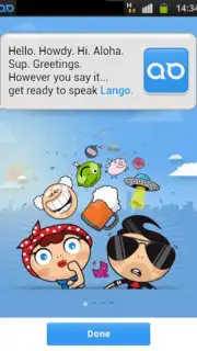 Lango Messaging captura 1