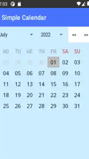Simple Calendar captura 4