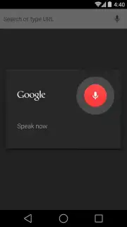Chrome Canary captura 2