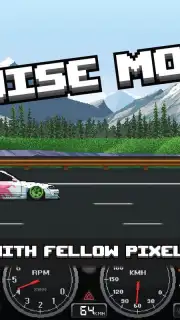 Pixel Car Racer captura 2