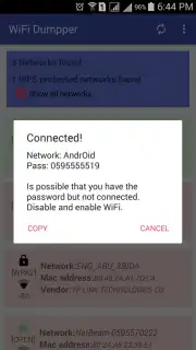 WiFi Dumpper ( WPS Connect )‏ captura 3