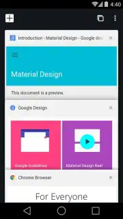 Chrome Canary captura 1