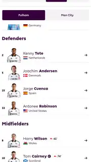 Premier League - Official App captura 4