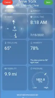 Real Weather captura 2