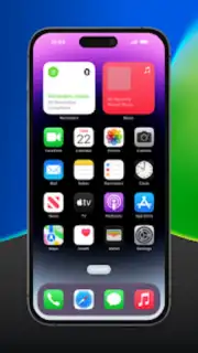 iOS Launcher: iPhone 15 Pro captura 4