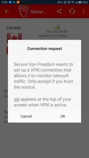Secure Vpn Freedom captura 5