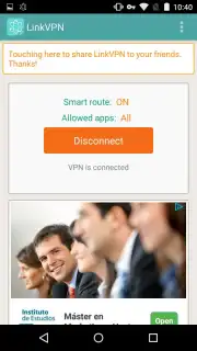 LinkVPN captura 3