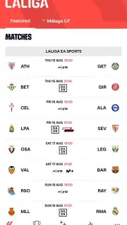 LALIGA Official App captura 7