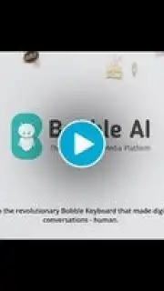 Bobble AI Keyboard captura 1