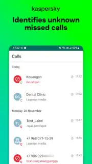 Anti-spam: Kaspersky Who Calls captura 6