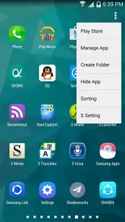 S Launcher captura 4