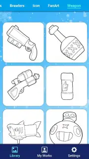 Coloring Brawl Stars captura 2