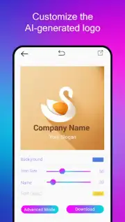 AI Logo maker, Logo generator captura 3