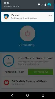 Vpnster: VPN captura 4