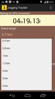 Jogging Tracker captura 5
