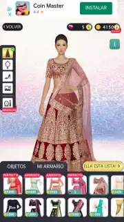 Indian Fashion Dressup Stylist captura 10