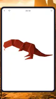 Origami dinosaurs paper shapes captura 19