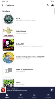 TuneIn Radio captura 1