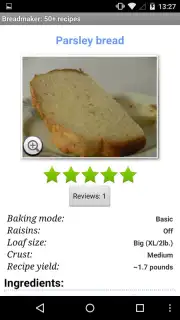 Breadmaker: 50 Recipes captura 3