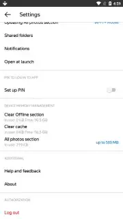 Yandex Disk captura 6
