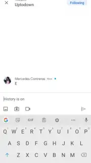 Google Chat captura 2
