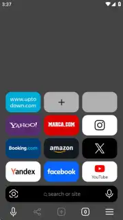 Yandex Browser (alpha) captura 2