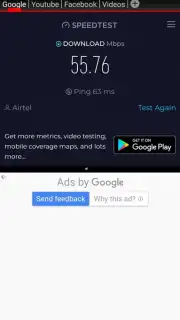 5G browser lite captura 1