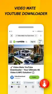 Vidora YouTube Downloader | free & fast captura 4