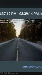 Droid Dashcam - Driving video recorder captura 6
