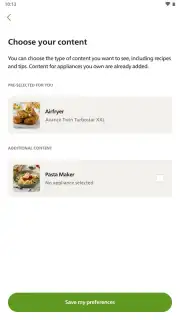 Kitchen+ Airfryer recipes captura 14