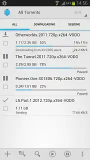 aTorrent - Torrent Downloader captura 1