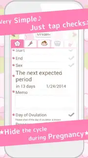 LadysCalendar Free (Period) captura 5