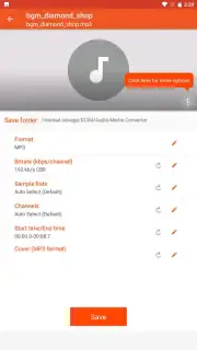 Audio Converter captura 4